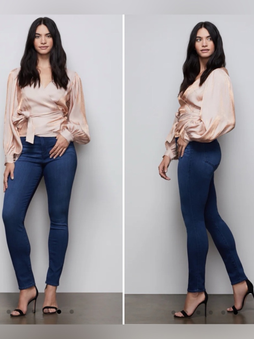 Good American Good Legs Blue370 Skinny Jeans